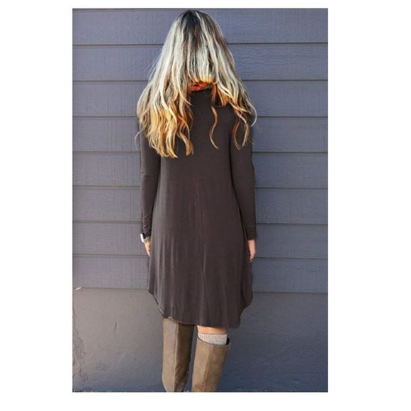 Women's Long Sleeve Casual Loose T-Shirt DEARCASE - Picture 3 of 3